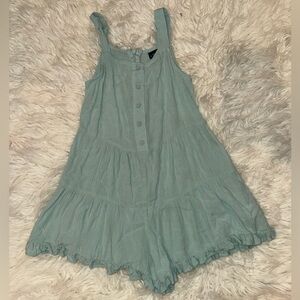 Art Class Kids Casual Dress in Light Green